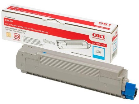 OKI cyan - original - tonerpatron