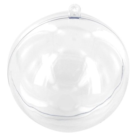 Plastik kristall transparent boll 20 cm