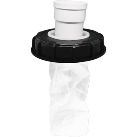 IBC lågfilter Regnvandsfilter Vaskbar nylon Med låg 165mm 245mm Vandfilter Regnvandstank Tilbehør (165mm, Vertikal)