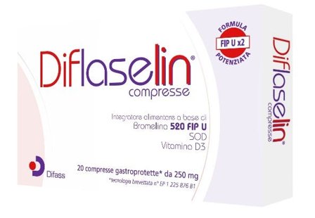 Diflaselin 20 Compresse Gastroprotette 250 mg