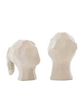 Sculpture Benedict & Amal Earth Home Decoration Decorative Accessories/details Porcelain Figures & Sculptures Creme Cooee Design