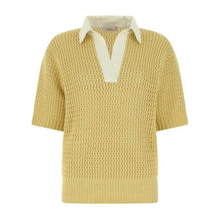 Agnona Polo Shirts Gul, Dame