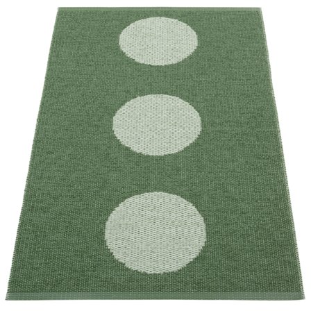 Pappelina Vera Pop Tæppe 70x120 cm, Leaf/Misty Mint - Misty MintLeaf | KitchenOne