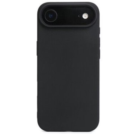 iPhone 17 Air Matt Svart Silikon Skal