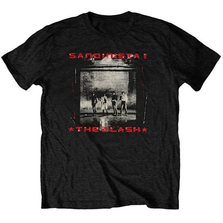 The Clash Unisex Adult Sandinista! T-shirt XXL Svart
