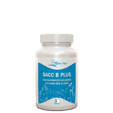Alpha Plus Sacc B Plus 30 kapslar