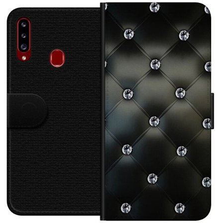 Kompatibelt Plånboksfodral till Samsung Samsung Galaxy A20s Big as diamond