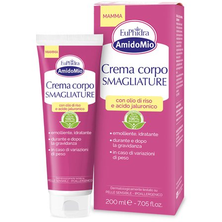 Euphidra Crema Corpo Smagliature 200ml - Crema elasticizzante antismagliature