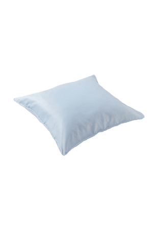 VIDE Enfärgat örngott i bambu 50x60 cm Blå ONESIZE