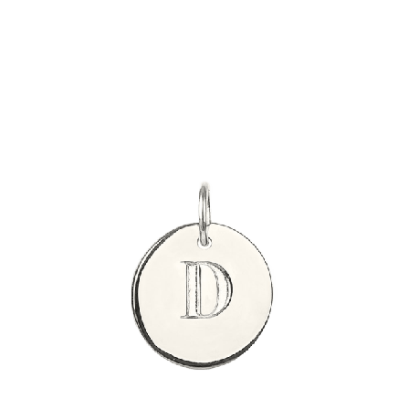 Syster P Beloved Mini Letter D Smycken & klockor Dam Silver ONESIZE