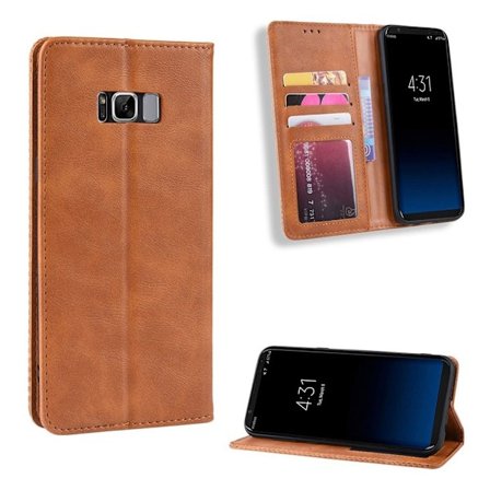 Bofink Vintage Samsung Galaxy S8+ etui - Brun