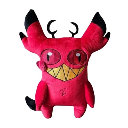 Hazbin Hotel Alastor Cursed Cat Doll The Radio Demon Anime stoppade plyschleksaker