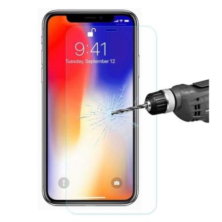 iPhone Xr HAT PRINCE Karkaistu lasinen kestävä näyttö suojakalvo - Transparentti Transparent