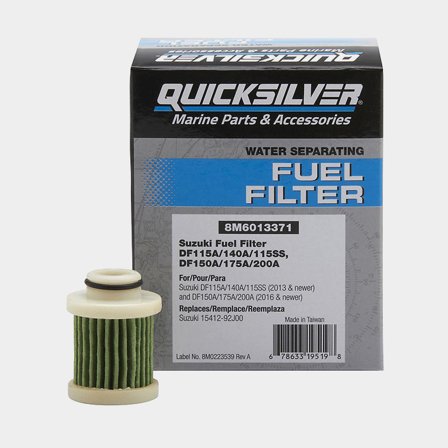 Quicksilver 8M6013371 Bränslefilter, Suzuki DF115-140A/115SS/150-175-200A