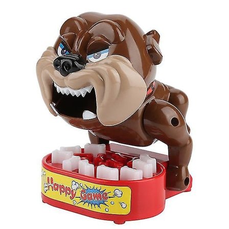 Trykk på bein hundespekter leker morsomt spill dårlig hund trykk på beinet