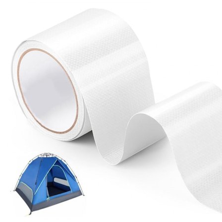 Reparationstejp - Universal - Transparent - 8cm x 2M - Reparationsduk - Självhäftande - Tälttejp - Professionell - Vattentät - för PVC