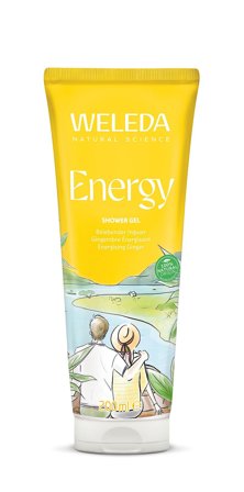 Weleda Energy Shower Gel Ginger 200 ml, Skincare, Kropspleje, Bodyshampoo