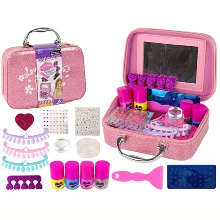 Smink- och Nagellacksset för Barn Rosa