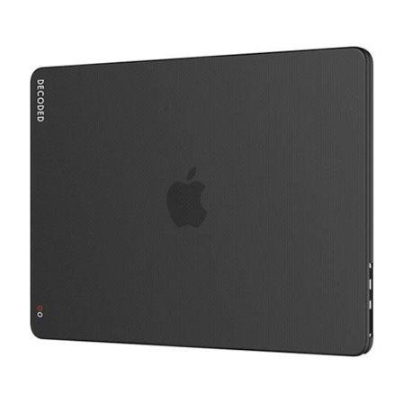 Skyddsskal - Decoded - Macbook Air 13" (2022 - M2) - Svart - Polykarbonat - Justerad