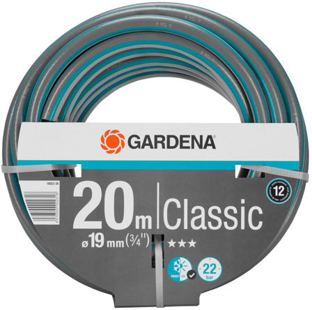 Gardena Classic Slange 3/4" 20 m, Vanning