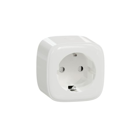 Schneider Electric Wiser CCT711119 Uttag 1-vägs, jordad, smart plug, Strömbrytare & vägguttag