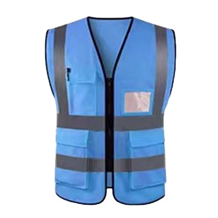 Säkerhetsjacka med reflekterande ränder 3 3