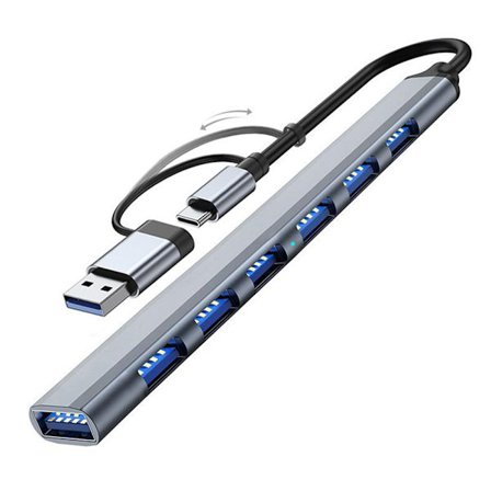 Type-C HUB USB 3.0 Expander Dockningsstation