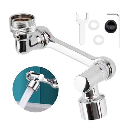 Roterbart Kranmunstycke - Stänkskyddsfilter för Kran