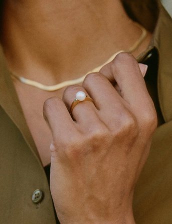 Edblad Gabrielle Ring Gold - Gold - XS/16.0MM