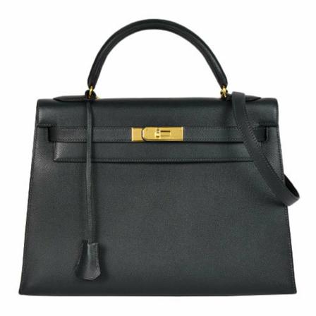 Hermès Vintage Handbags Sort, Dame Vintage Tasker, Størrelse: ONE Size
