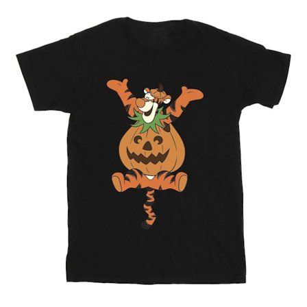 Nalle Puh Pojkar Tigger Pumpa Bomulls T-shirt 5-6 År Sv