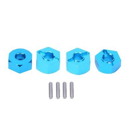 Alumiiniseos RC-kuusiokiinnikeliitin, sopii ECX 2WD 1/10 RC-harrasteautoon, sininen