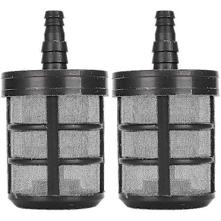 2 stk. Dobbeltlags hageslange- og vannpumpefilter i rustfritt stål for sprøyter - for YuJia FZX