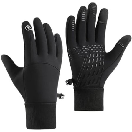 Vinter ridehandsker vindtætte fleece motorcykel vandtætte touch screen varme tykke køre ski handsker.