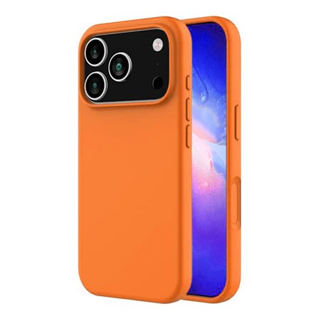 iPhone 17 Pro Case - Silicone With Magsafe Rvelon Cosmic Orange