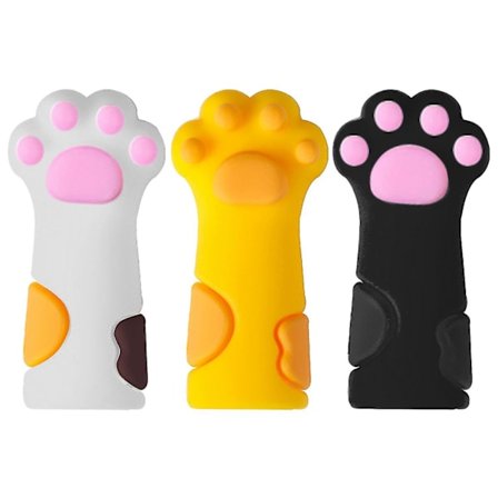 3 stk søde Nipper Cover Beskyttende Sleeve Til Negle Cuticle Saks Cover Manicure Pedicure Tools Tw