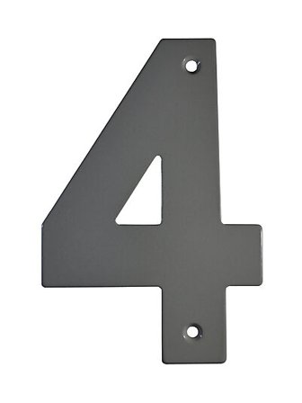 JACO HUSNUMMER GRÅ 140MM 4