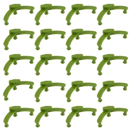 20 stk. Grenbøyere for Trær Justerbare Plantetreningsklemmer Plantestilk Treningsklemmer Plantegren Bøyeklips