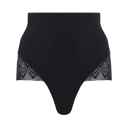 Chantelle Sexy Shape High waist brief Underkläder Dam Svart 38