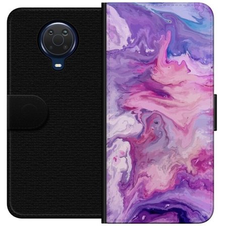 Kompatibelt Plånboksfodral till Nokia Nokia G20 Marmor