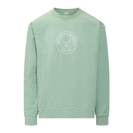 Sporty & Rich, Sweatshirts Zielony, Mężczyzna, Rozmiar: M