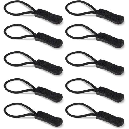 Vetoketjun Vaihtopakkaus (100 kpl) - Grip Fixing Aid - Universaali Helppo Ote Vetoketju - Muoviset Vetimet Kätevyyden Korjaamiseen