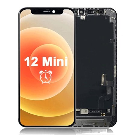 iPhone 12 Mini LCD Skärm Svart (tagen från ny iPhone)