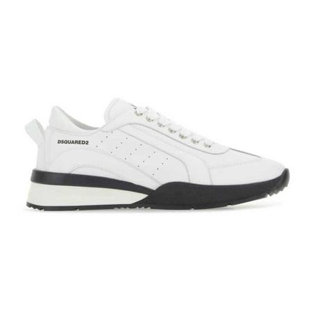 Dsquared2 - Sneakers - Vit - Herr - Storlek: 44 Eu, Herr, Storlek: 44 EU