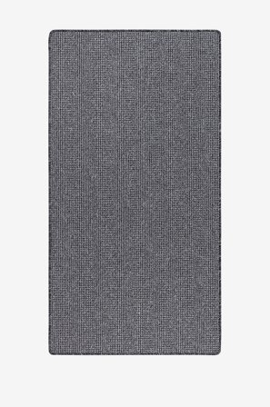 KM Home - Maskinvävd matta Titan - Svart - Lugg & ryamattor - 80X320 - Från Homeroom