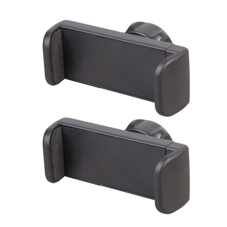 2-pack Telefonhållare Klämma Bredd Justerbar 6-9,5cm för Livestream Skrivbordsanvändning