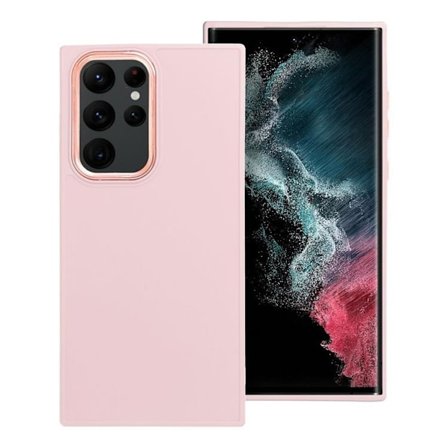 Galaxy S22 Ultra Mobilskal Frame - Powder Rosa