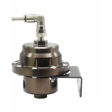 Alumiiniseoksesta valmistettu universal säädettävä polttoaineen paineensäädin, polttoaineen paineensäätimen mittarin letkusarja polttoaineenpaineella 