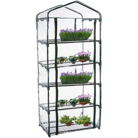 Drivhustelt, Mini Lite Drivhus for Planter, Portabelt Grønnsaksdrivhustelt (Kun Trekk)