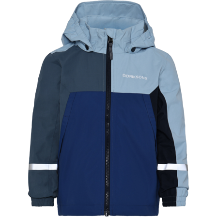 Didriksons Pilvi Kids Jacket 2 Blue Fog